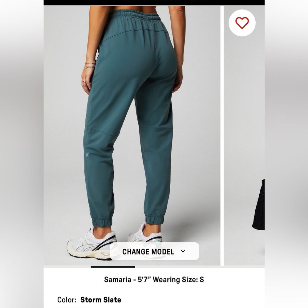 Fabletics The One Jogger in Storm Slate - Size L - Picture 9 of 10